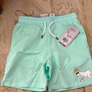 GOAT USA boys swim trunks nwt